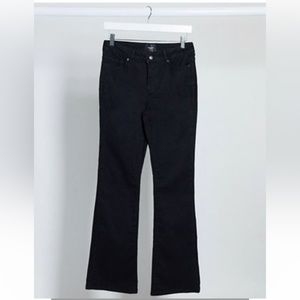 Vero Moda Slim Flare Jeans in Black